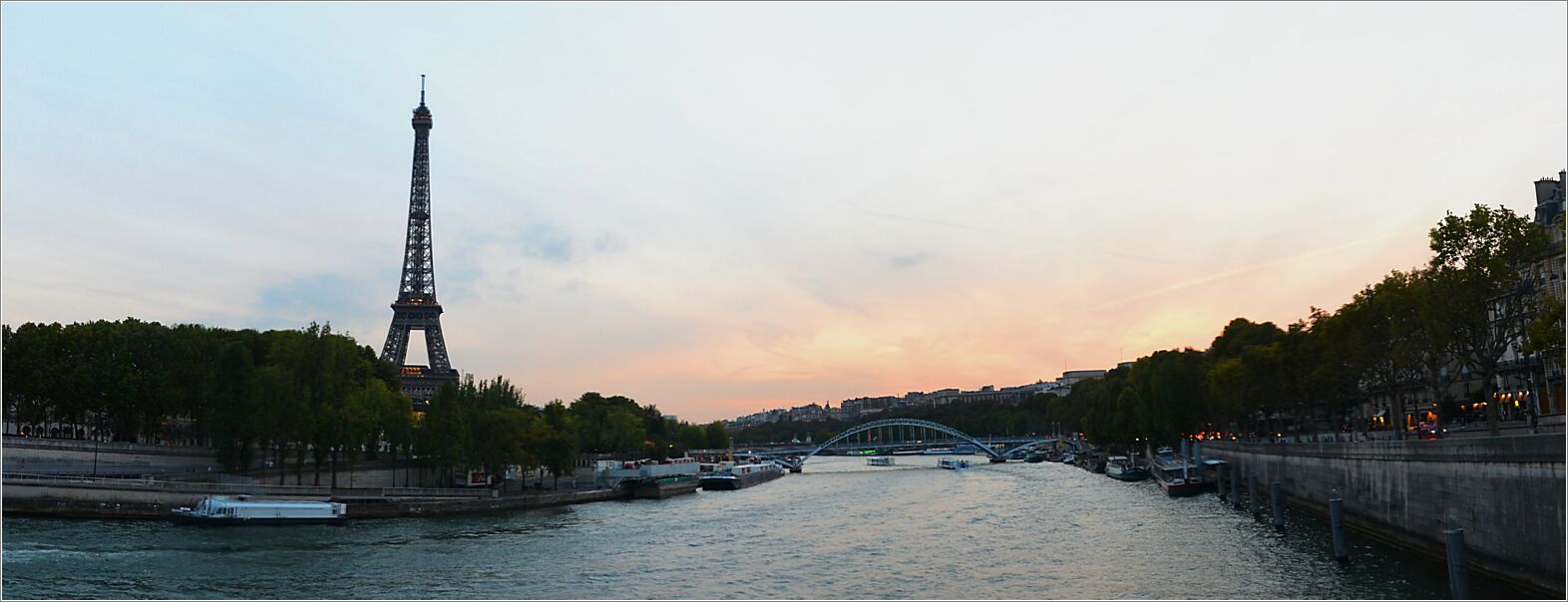 Evening on The Seine